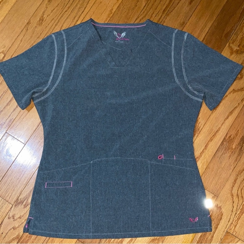 Smitten Scrub Top